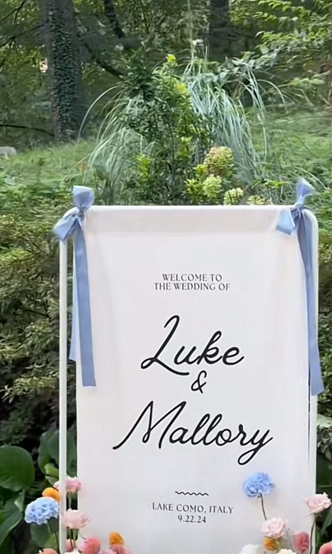 Elegant Wedding Welcome banner design